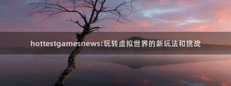 鼎点娱乐官网：hottestgamesnews:玩转虚拟世界