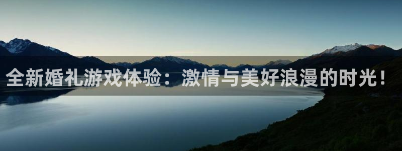 鼎点娱乐平台注册开户：全新婚礼游戏体验：激情与美好浪漫的时光