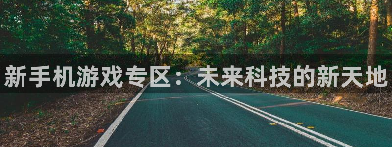 鼎点娱乐注册平台：新手机游戏专区：未来科技的新天地