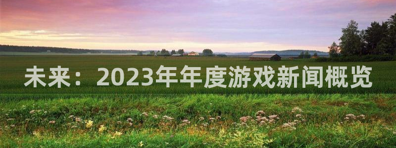 鼎点娱乐怎么注册：未来：2023年年度游戏新闻概览